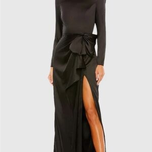 Elegant Black Evening Gown